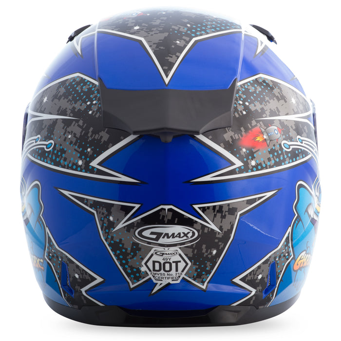 GMAX Youth Gm-49Y Alien  Motorcycle Helmets