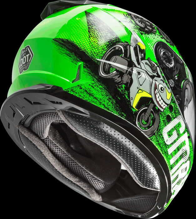 GMAX Youth Gm-49Y Beasts  Motorcycle Helmets