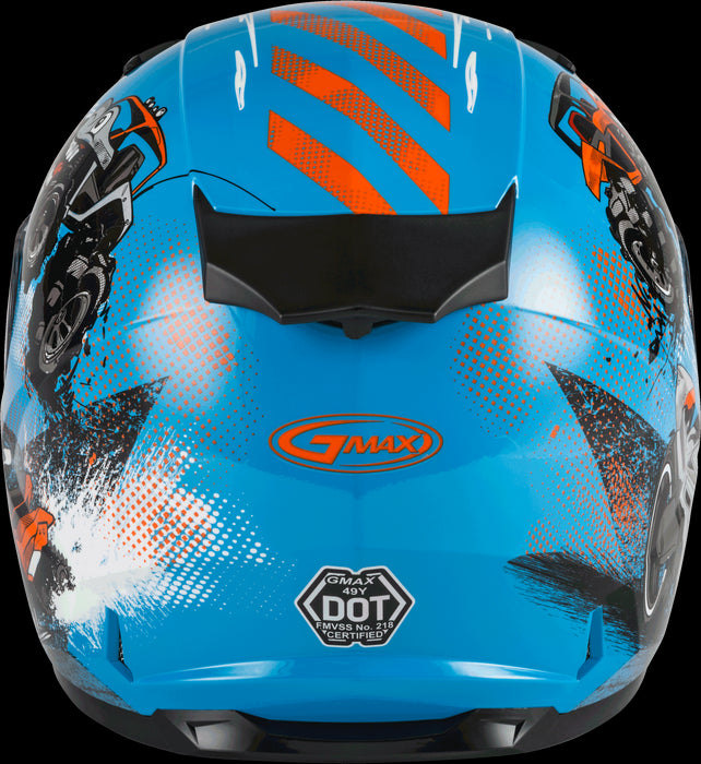 GMAX Youth Gm-49Y Beasts  Motorcycle Helmets