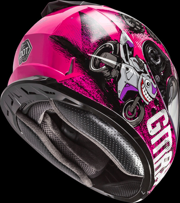 GMAX Youth Gm-49Y Beasts  Motorcycle Helmets
