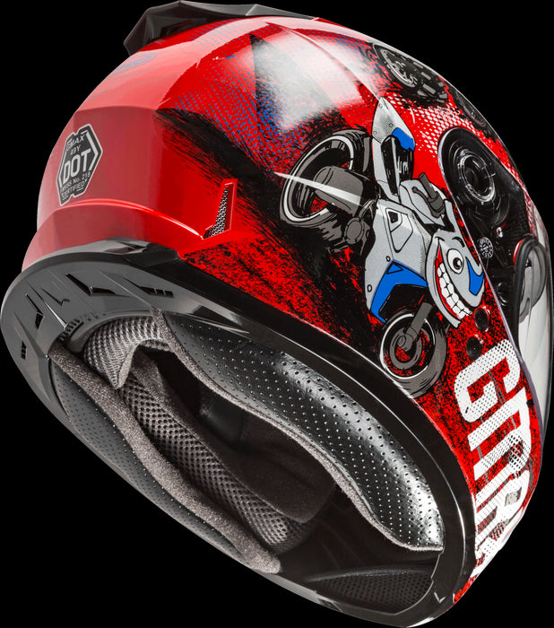 GMAX Youth Gm-49Y Beasts  Motorcycle Helmets