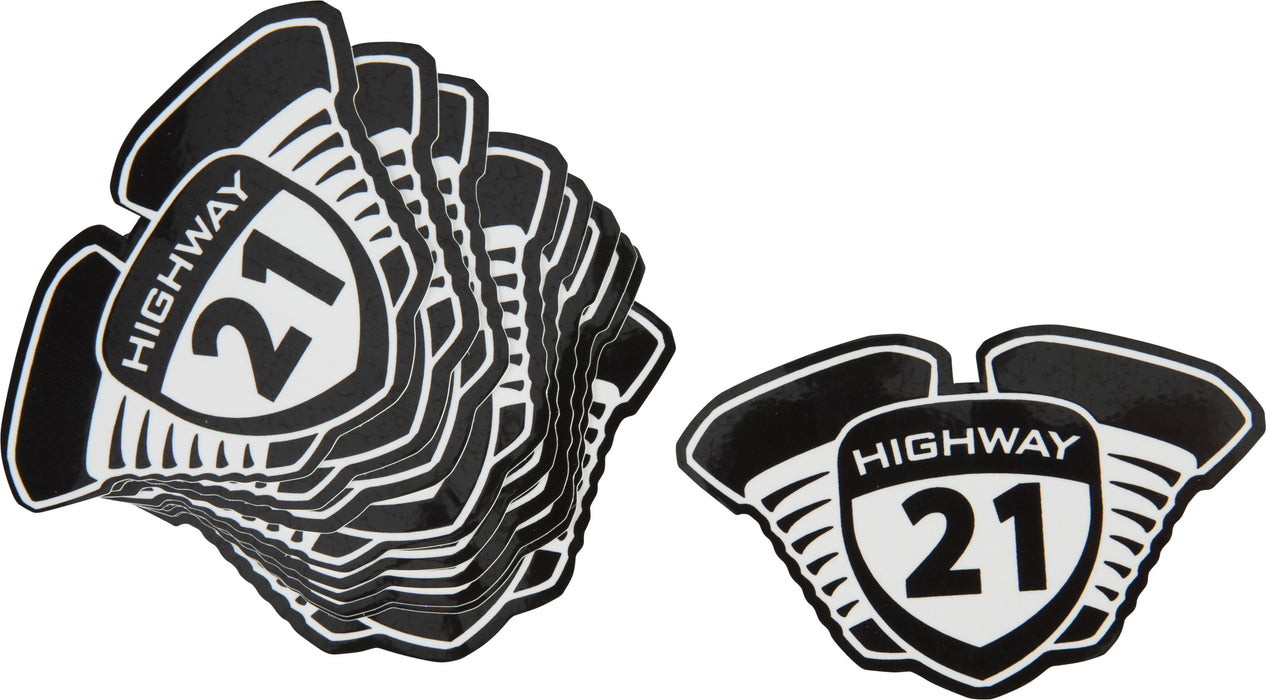 HIGHWAY 21 Decal Motorcycle Graphics/Decals