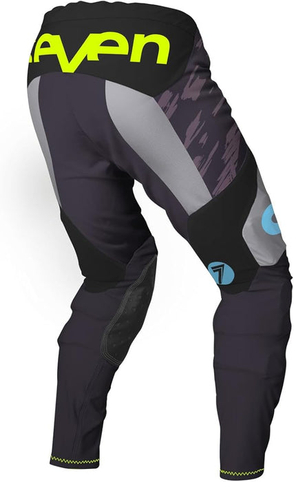 SevenMx Rival Clash Pant Gray/B-Berry 32