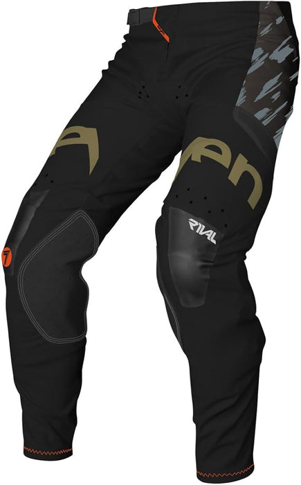 SevenMx Rival Clash Pant Black/Brandy 36