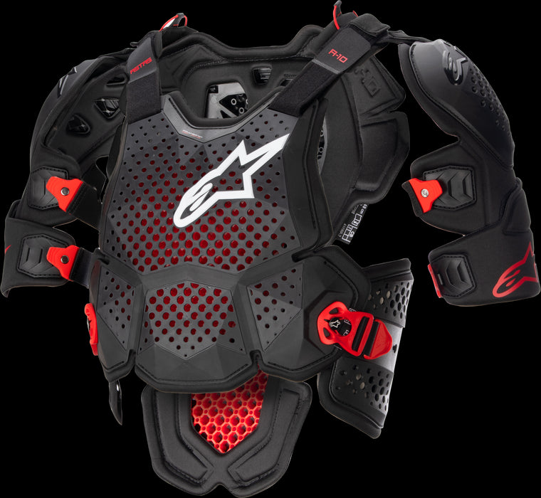 Alpinestars A-10 V2 Full Chest Protector Motorcycle Personal Care