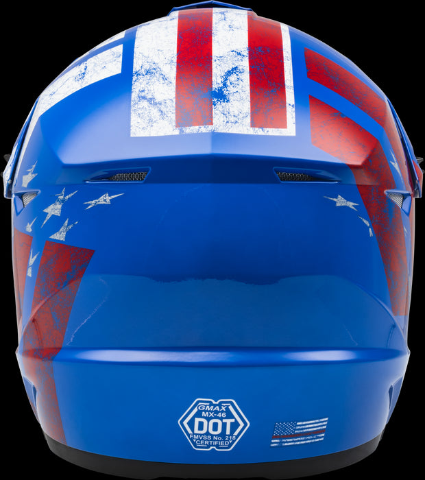 GMAX Mx-46 Patriot Off-Road  Motorcycle Helmets