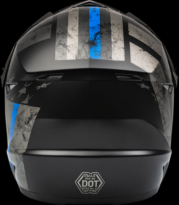 GMAX Mx-46 Patriot Off-Road  Motorcycle Helmets