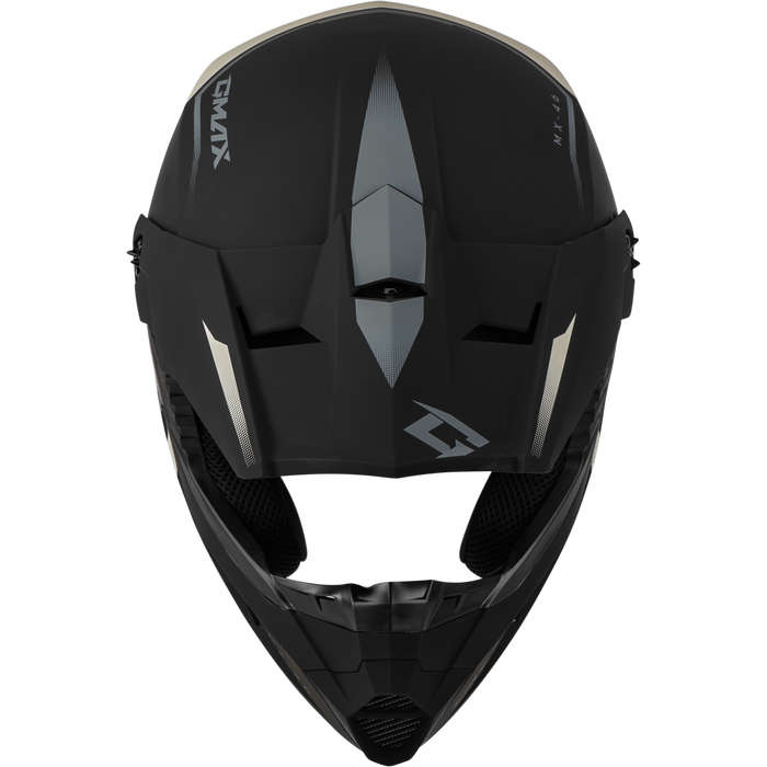 GMAX MX-46 Compound Matte Black/Grey/White Xl Motorcycle Helmets