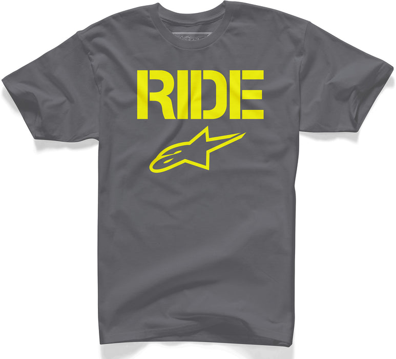 Alpinestars Ride Solid Tee Charcoal 2X-Large