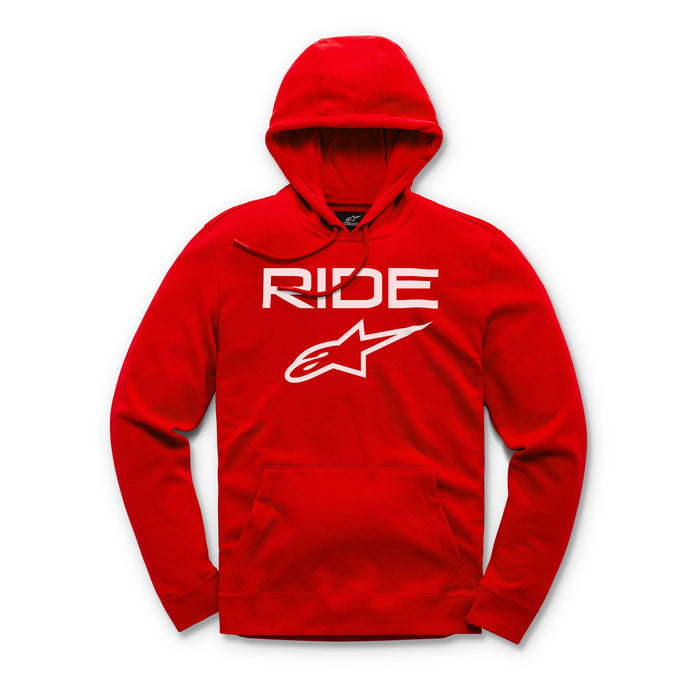 Alpinestars Ride 2.0 Pullover Hoodie Red/White X-Large
