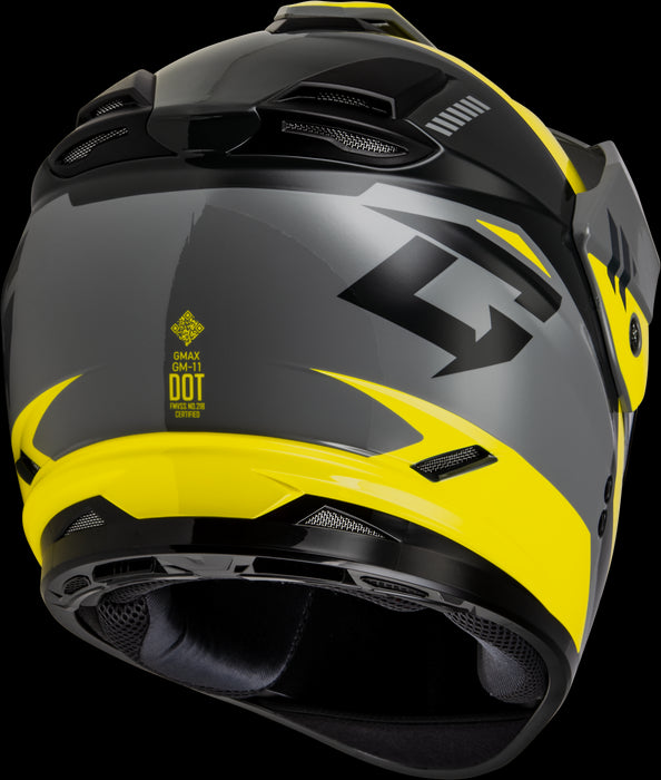 GMAX Gm-11S Ronin Snow  Motorcycle Helmets