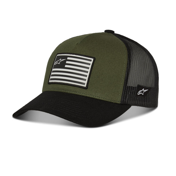 Alpinestars Flag Snapback Hat Motorcycle Headgear