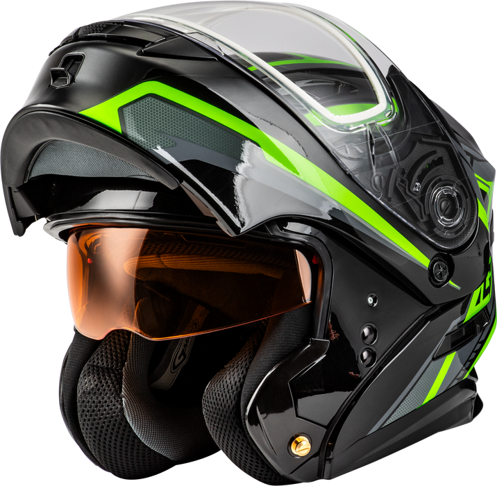 GMAX MD-01S Transistor Snow Motorcycle Helmets