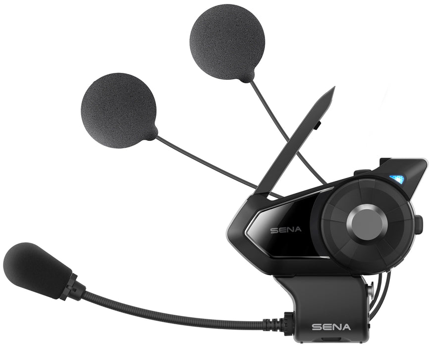 SENA 30k Bluetooth Communication System Single Motorcycle Audio/Visual/Communication