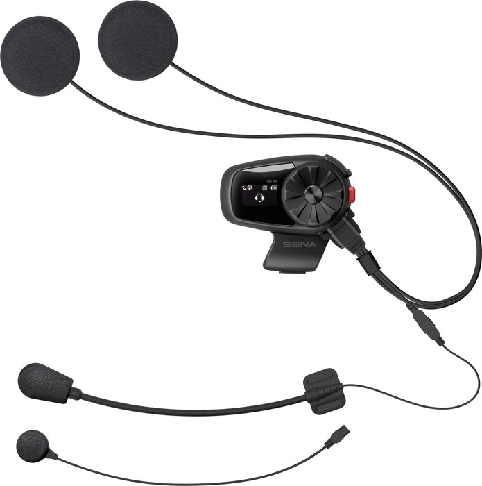 SENA 5s Bluetooth Headset and Intercom for Motorcycle Audio, Visual & Communication