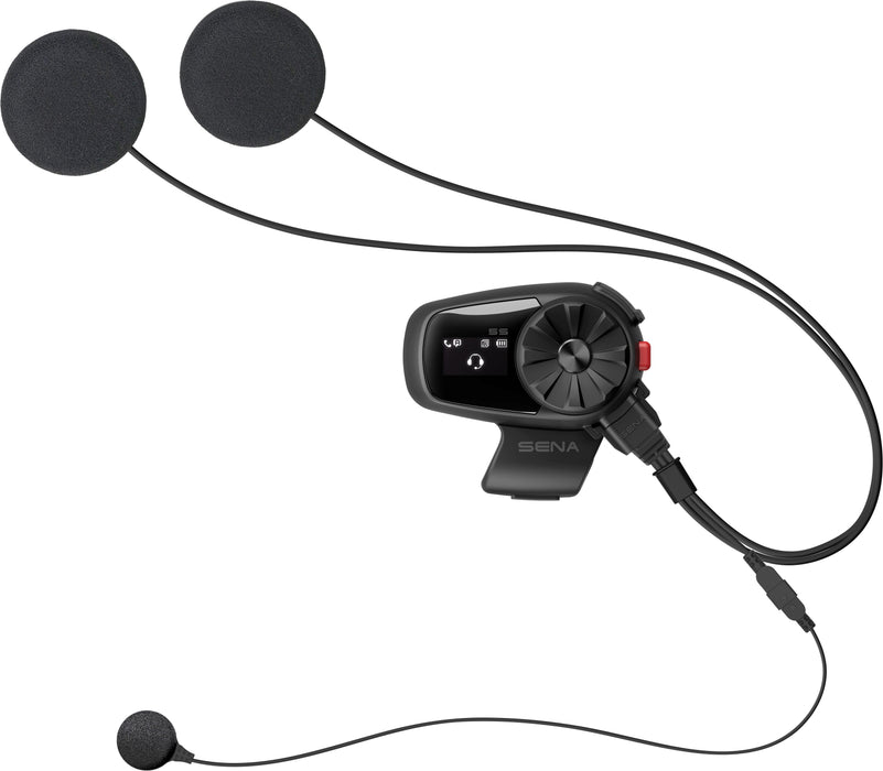 SENA 5s Bluetooth Headset and Intercom for Motorcycle Audio, Visual & Communication