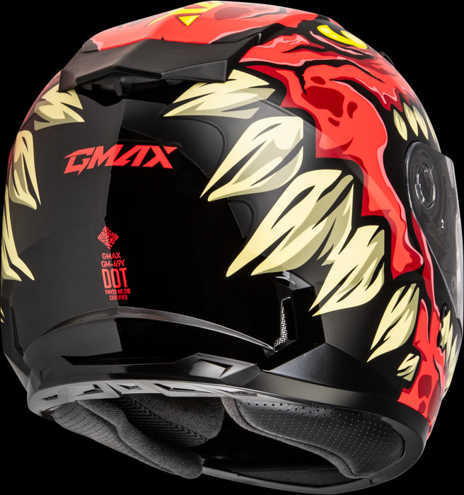 GMAX Youth Gm-49Y Drax  Motorcycle Helmets