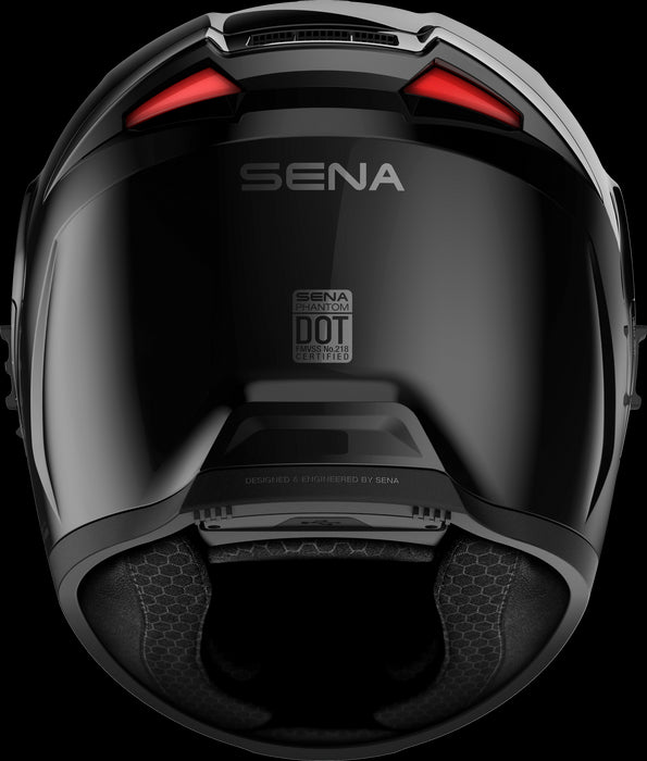 SENA Phantom Ff Mesh Com Helmet with Integrated Bluetooth Communication System Motorcycle Helmets