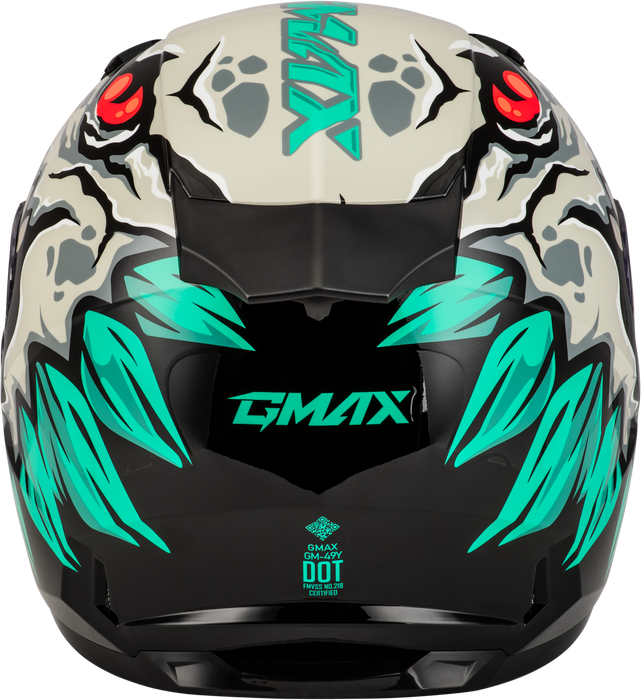 GMAX GM-49Y Drax Snow Youth Motorcycle Helmets