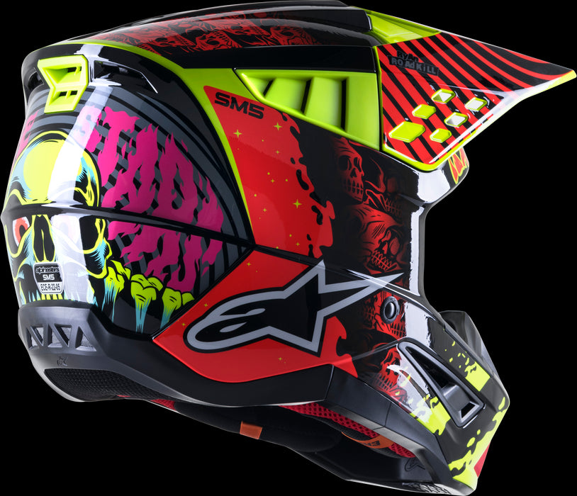 Alpinestars S-M5 Solar Flare Motorcycle Helmets
