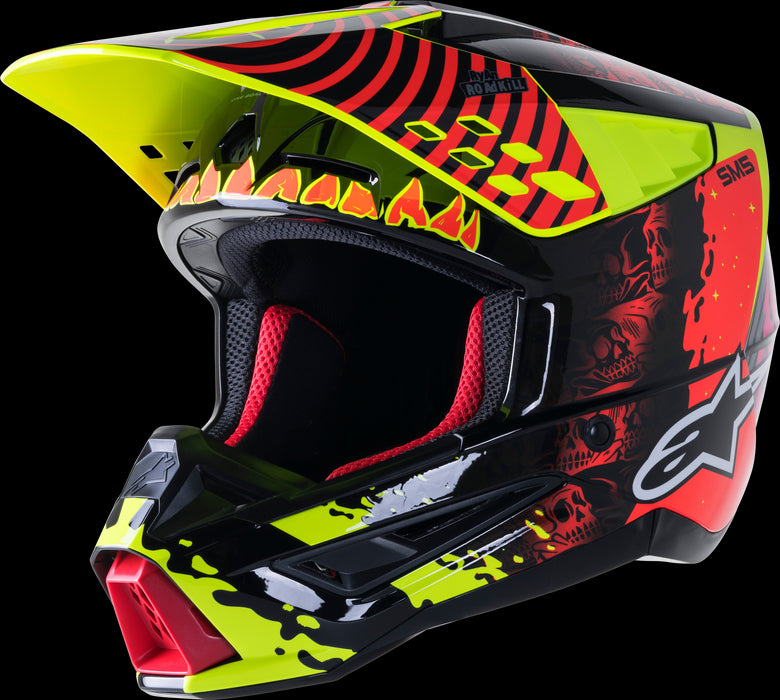 Alpinestars S-M5 Solar Flare Motorcycle Helmets