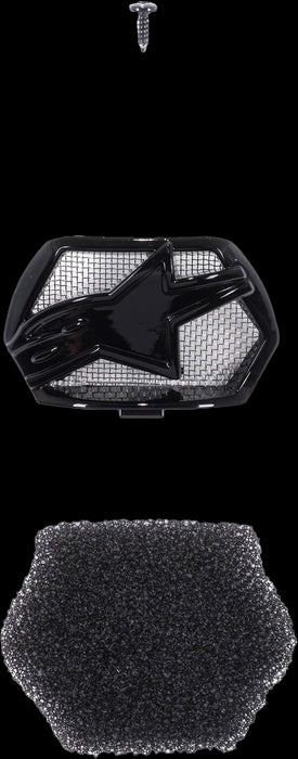 Alpinestars M8/M10 Helmet Chin Vent Black