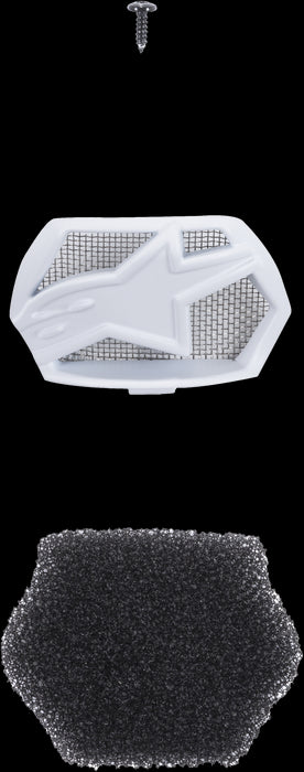 Alpinestars M8/M10 Helmet Chin Vent White
