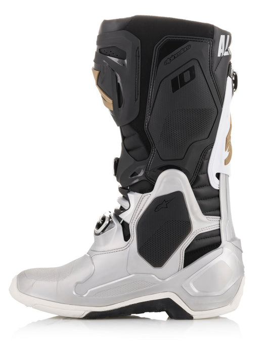 Alpinestars Battle Born Tech 10 Boots Black/Silver/Gold 8