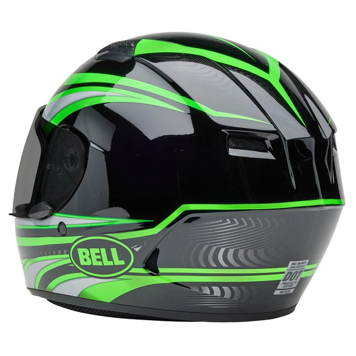 Bell Powersports Qualifier Conduit Black/Kryptonite 2X-Large - Open Box (Without Box)