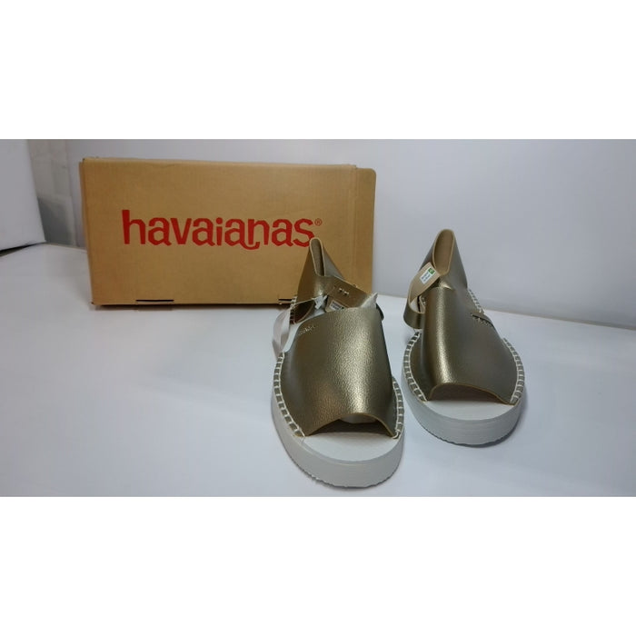 Havaianas Origine Slim Espadrille W Lifestyle Slip On Sandals - Open Box - (Without Original Box)