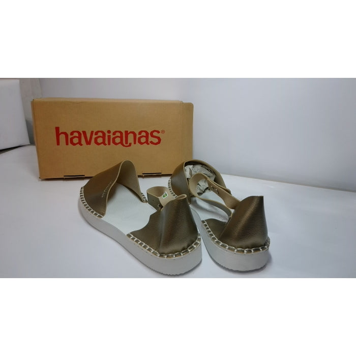 Havaianas Origine Slim Espadrille W Lifestyle Slip On Sandals - Open Box - (Without Original Box)