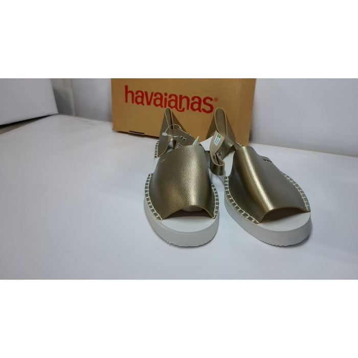 Havaianas Origine Slim Espadrille W Lifestyle Slip On Sandals - Open Box - (Without Original Box)