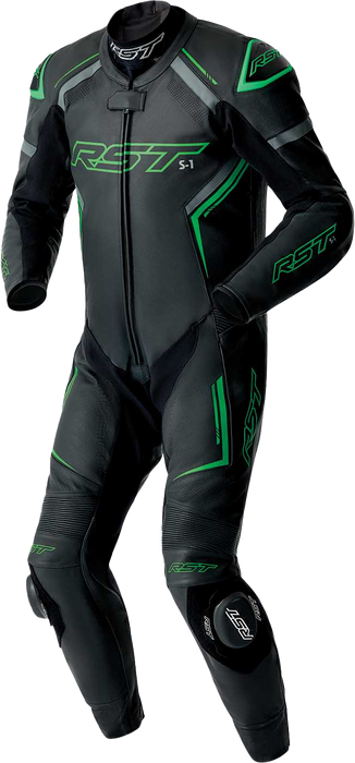 RST S1 D3o Full Motorcycle Racing Leather One-Piece Suit with Race Protection