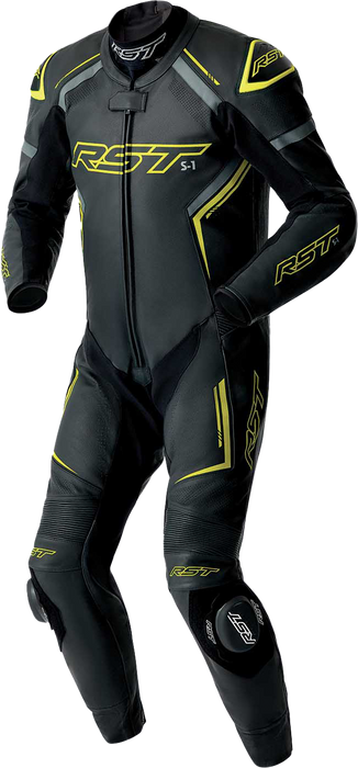 RST S1 D3o Full Motorcycle Racing Leather One-Piece Suit with Race Protection