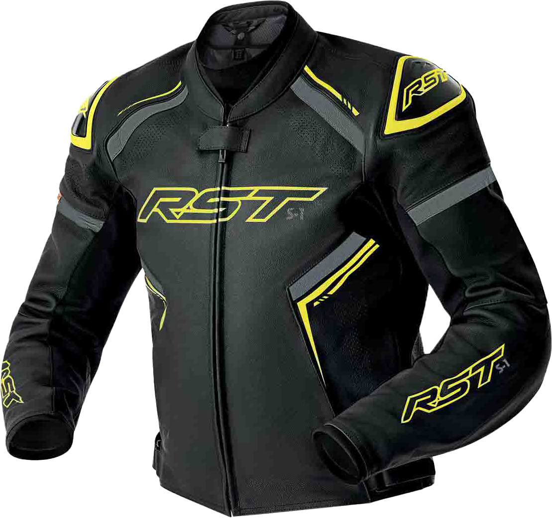 RST S1 D3o Leather Motorcycle Riding Jacket-Motorcycle Jackets — Movatik