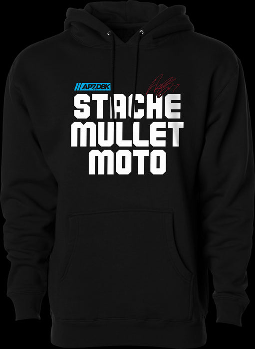 DBK Stache Mullet Moto Motorcycle Hoodies