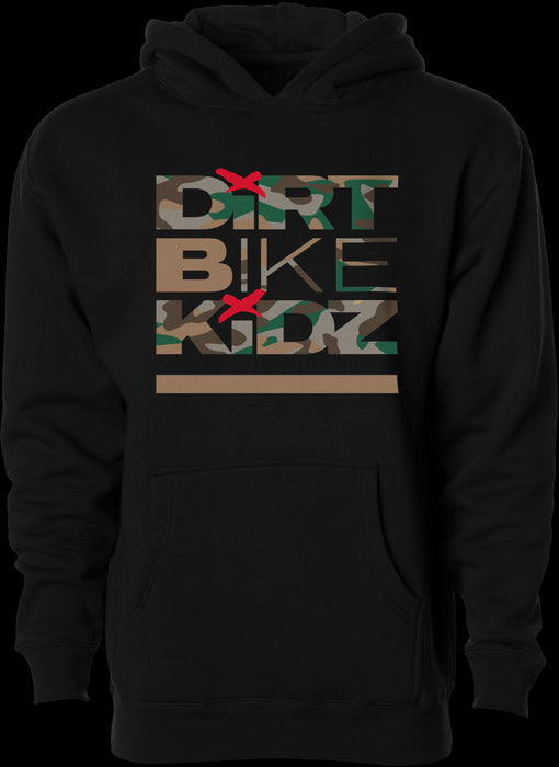 DBK Classic Camo Youth Motorcycle Hoodies