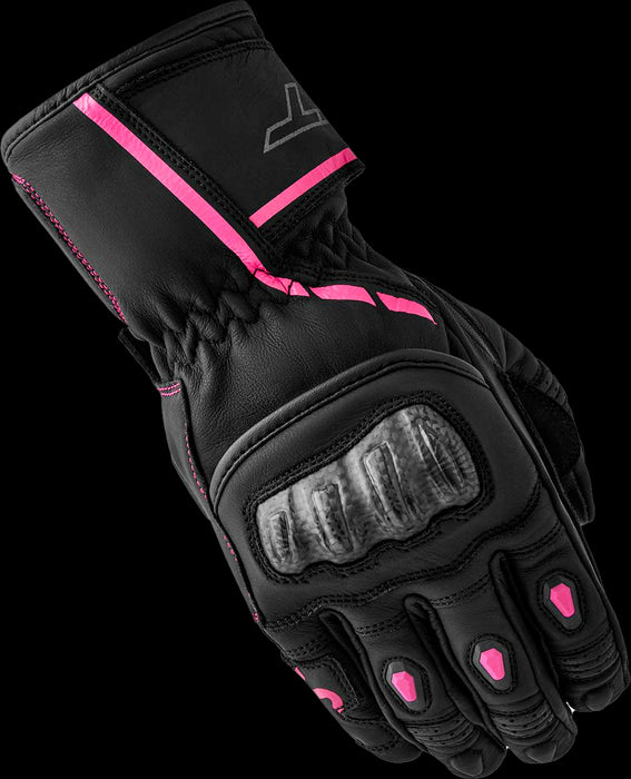 RST S1 D3o Ladies Leather Motorcycle Gloves