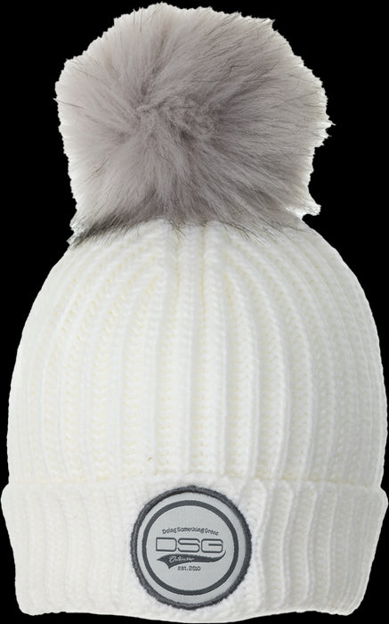 DSG Folded Pom Beanie Motorcycle Headgear