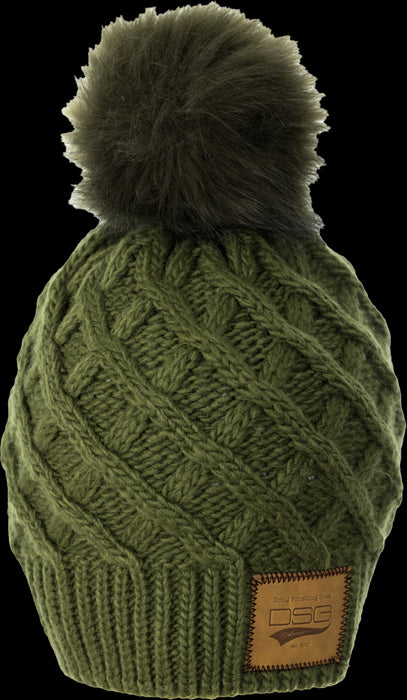 DSG Solid Pom Beanie Motorcycle Headgear