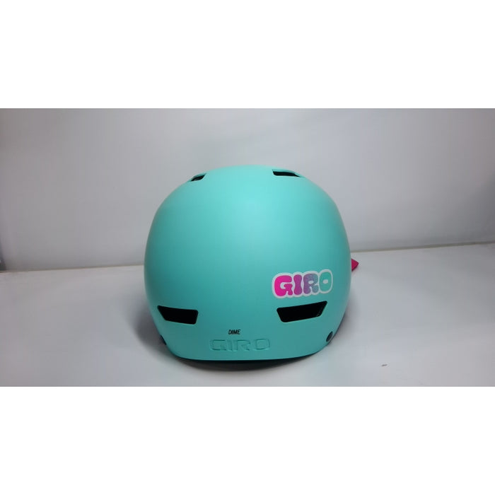 Giro Dime Youth Bike Helmet - Matte Screaming Teal - Size S (51–55 cm) - Open Box - (Without Original Box)