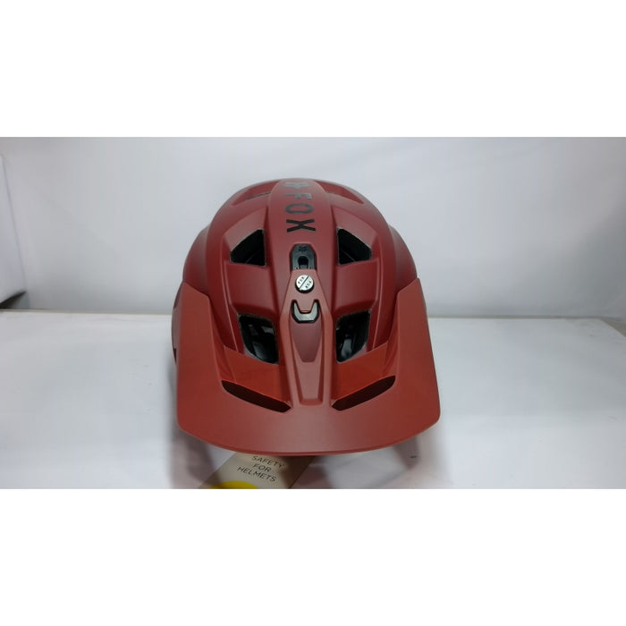 FOX Racing Speedframe Helmet Solid Rust Medium- Open Box (Without Box)
