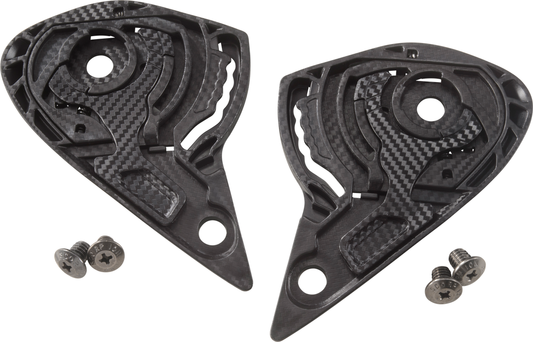 SCORPION EXO Exo-T520/ St1400/ R1 Air/R330 Baseplate Set Motorcycle Helmet Accessories