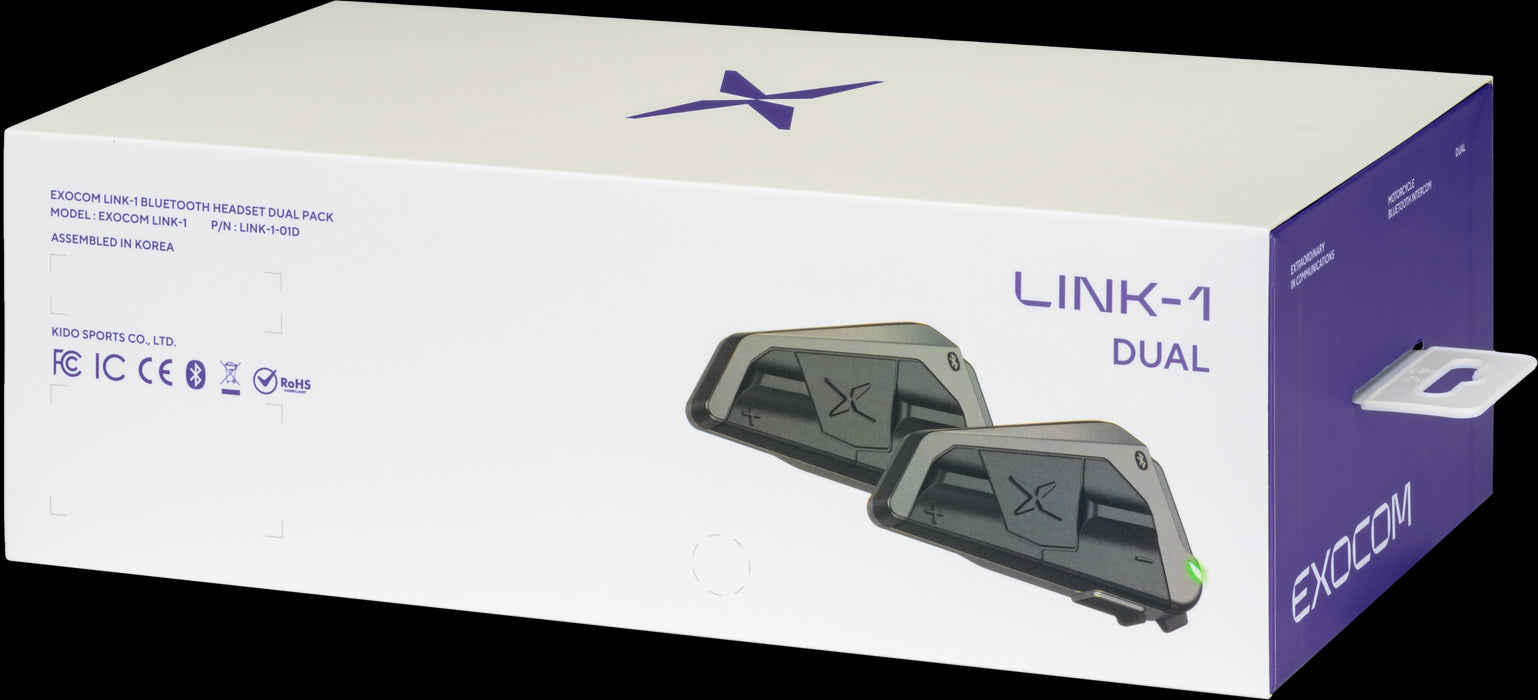 SCORPION EXO Exocom Link-1 Bluetooth Communicator Motorcycle Audio/Visual/Communication