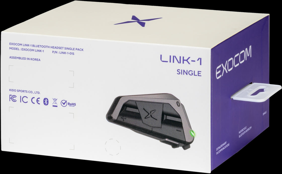 SCORPION EXO Exocom Link-1 Bluetooth Communicator Motorcycle Audio/Visual/Communication