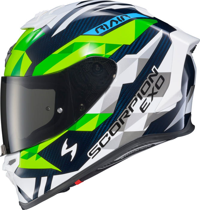 SCORPION EXO Exo-R1 Air Full Face Helmet Carbon Rastor Motorcycle Helmets