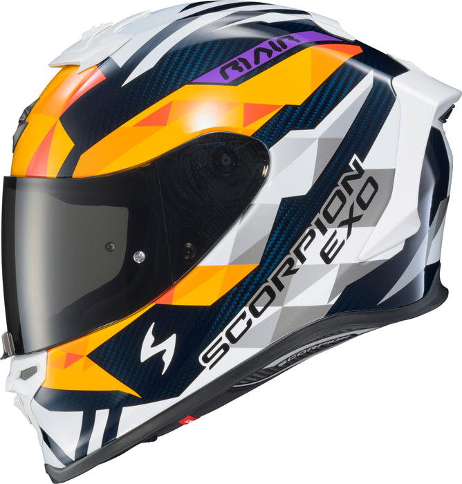 SCORPION EXO Exo-R1 Air Full Face Helmet Carbon Rastor Motorcycle Helmets