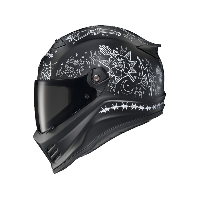 SCORPION EXO Covert Fx Full-Face Motorcycle Riding Helmet The Litas 2 Series Motorcycle Helmets