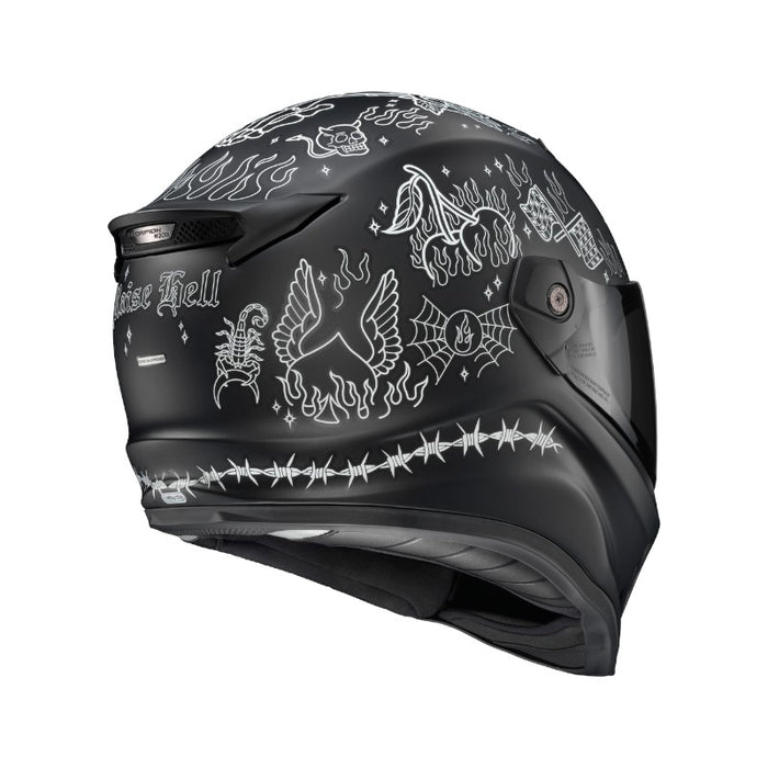 SCORPION EXO Covert Fx Full-Face Motorcycle Riding Helmet The Litas 2 Series Motorcycle Helmets