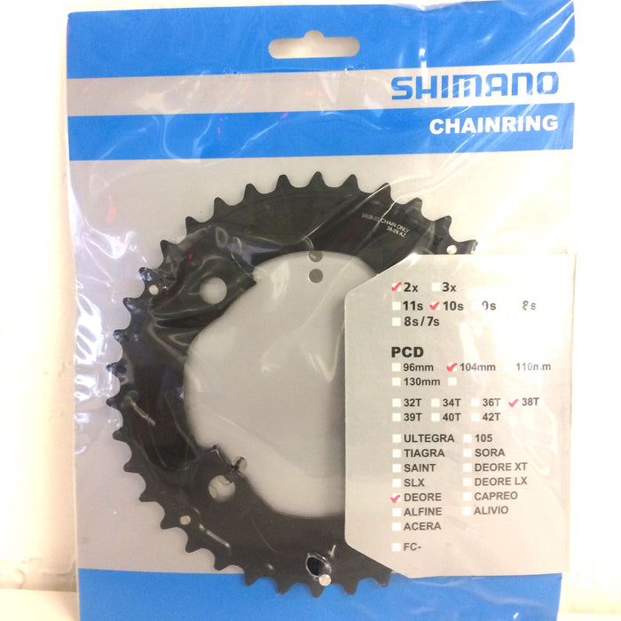 SHIMANO Deore FC-M617 10-Speed Outer Bicycle Chainrings